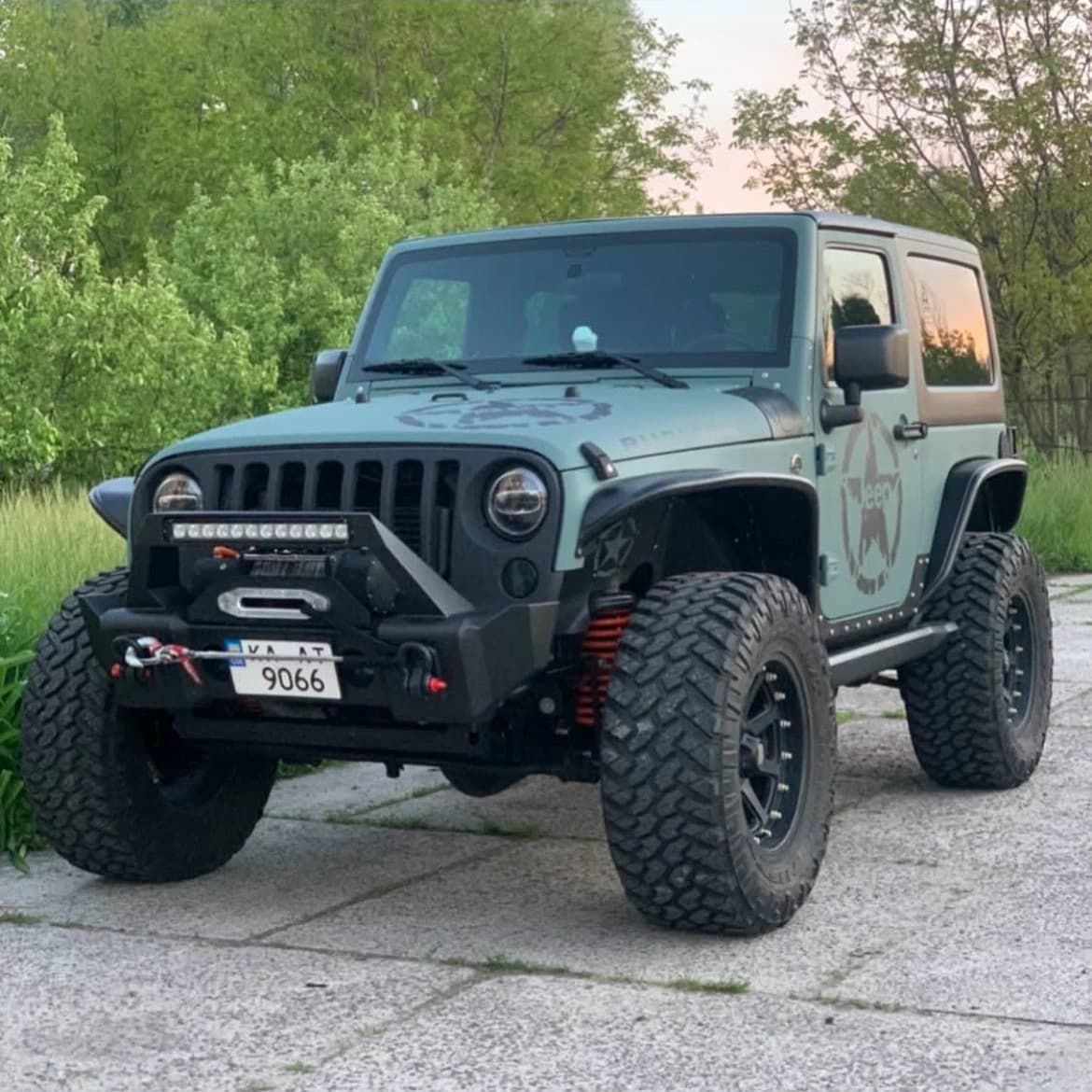 Jeep Wrangler Rubicon — після роботи