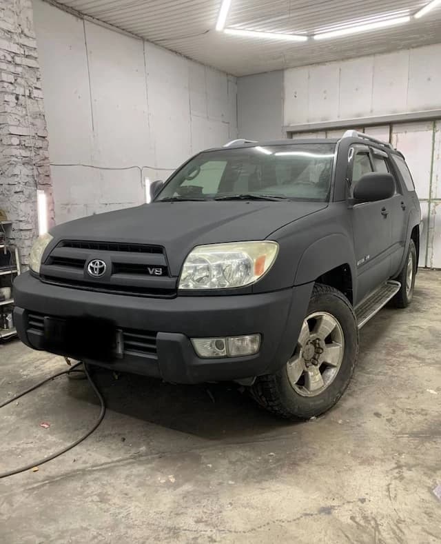 Toyota 4Runner — результат пофарбування Raptor