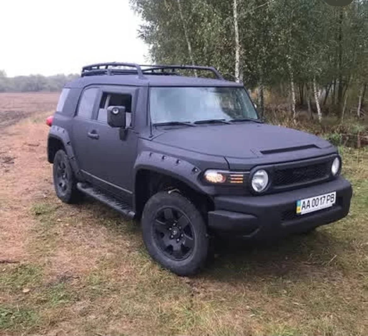 Toyota FJ Cruiser — після роботи