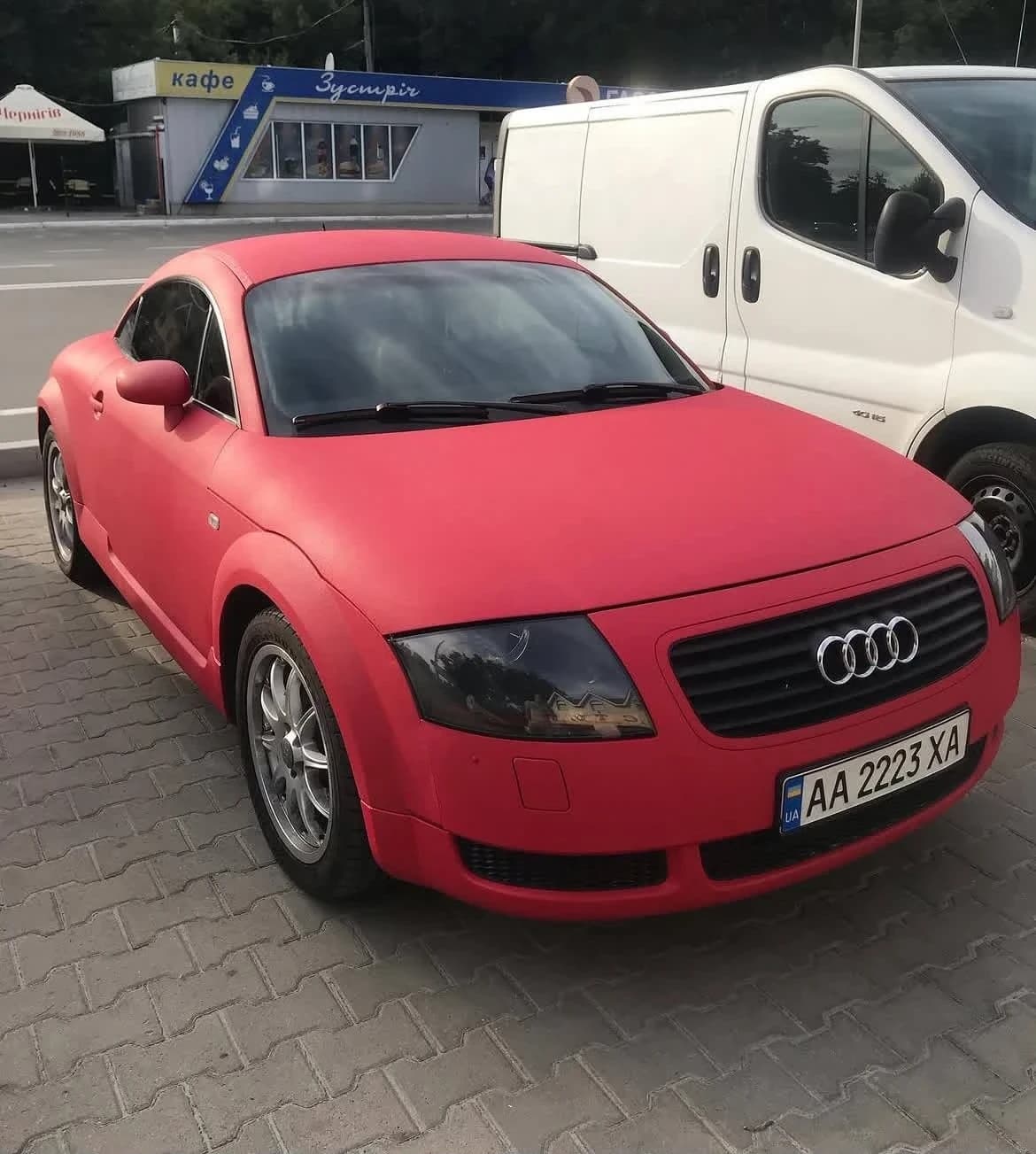 Audi TT — після роботи