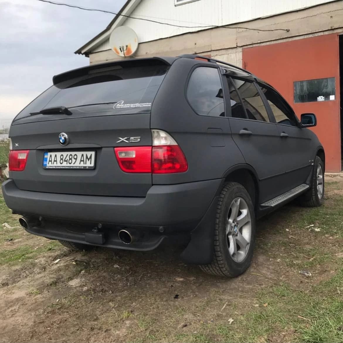 BMW X5 E53 — після роботи