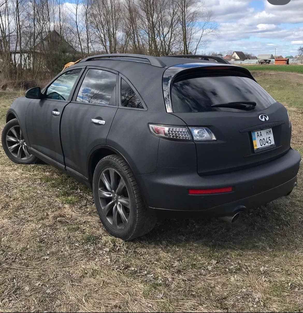Infiniti FX — після роботи