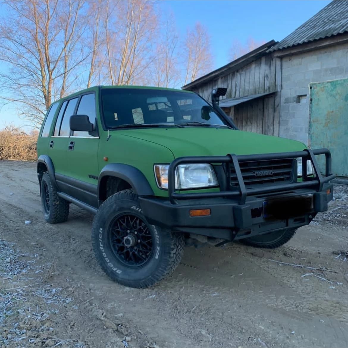 Isuzu Trooper — після роботи