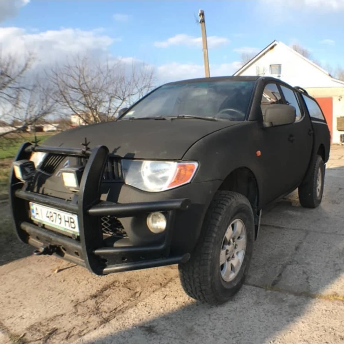 Mitsubishi L200 — після роботи