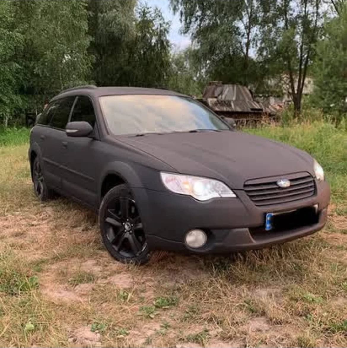 Subaru Outback — після роботи