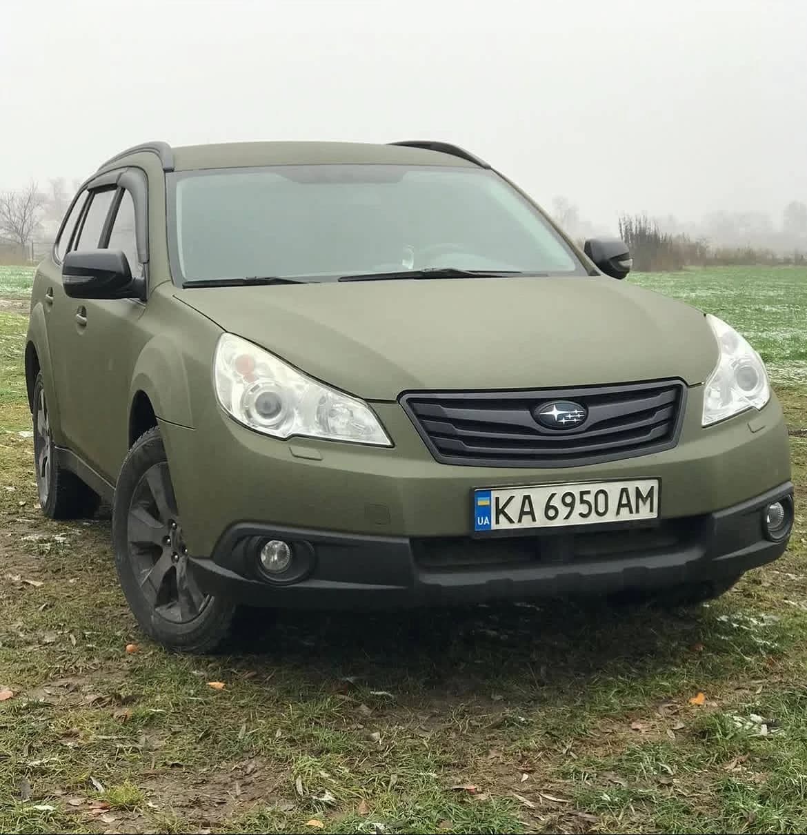 Subaru Outback — після роботи