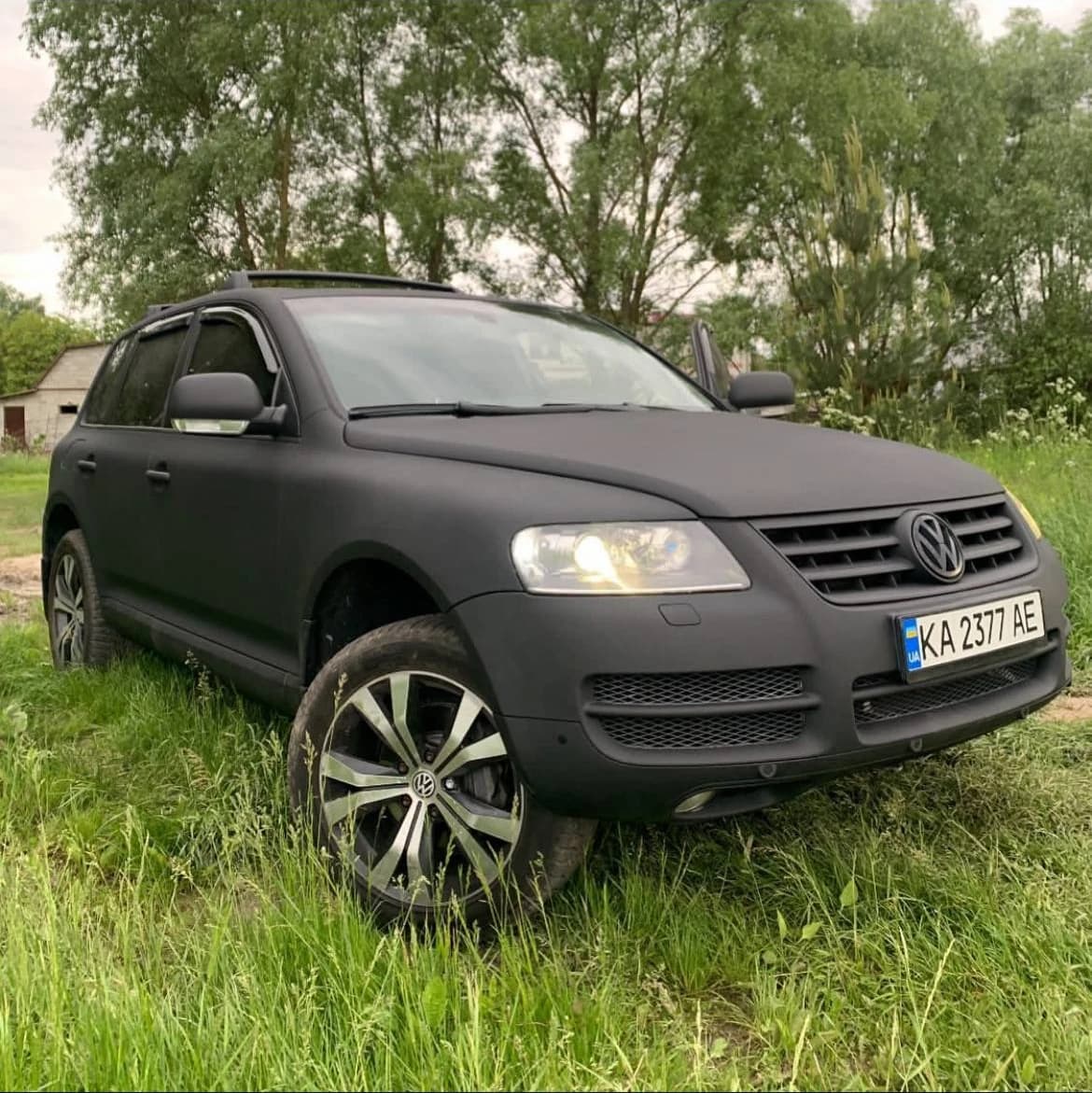 Volkswagen Touareg — після роботи