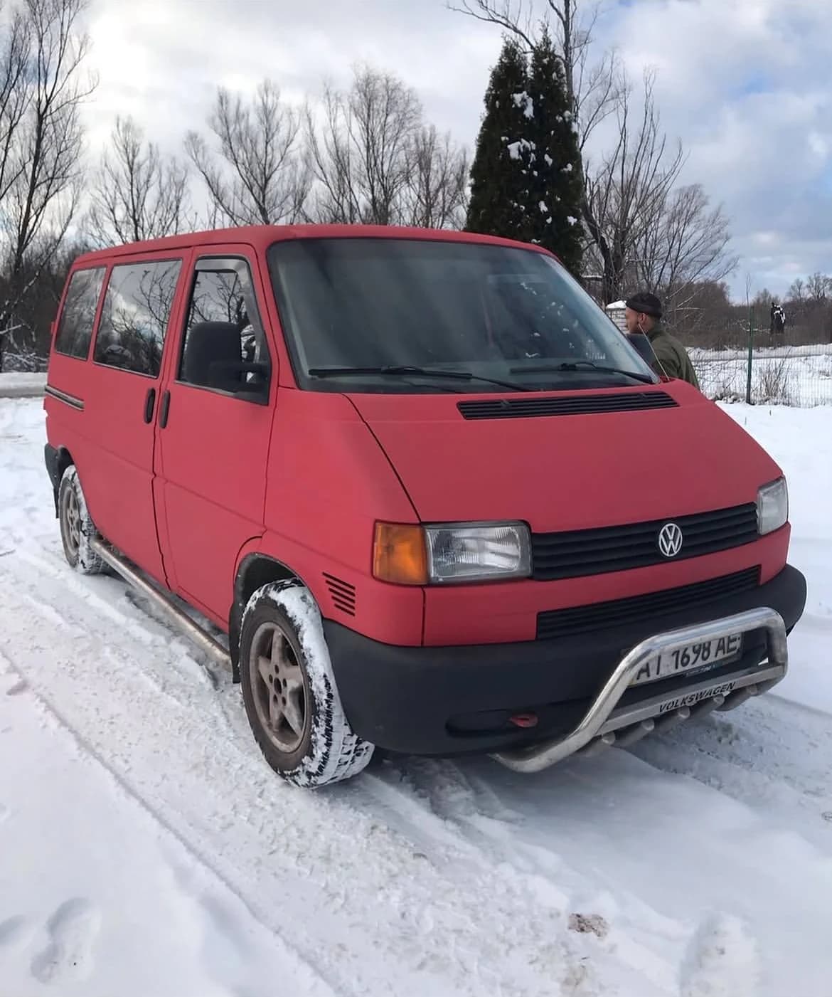 Volkswagen Transporter T4 — після роботи