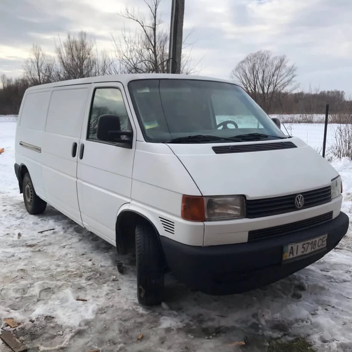 Volkswagen Transporter T4 — після роботи