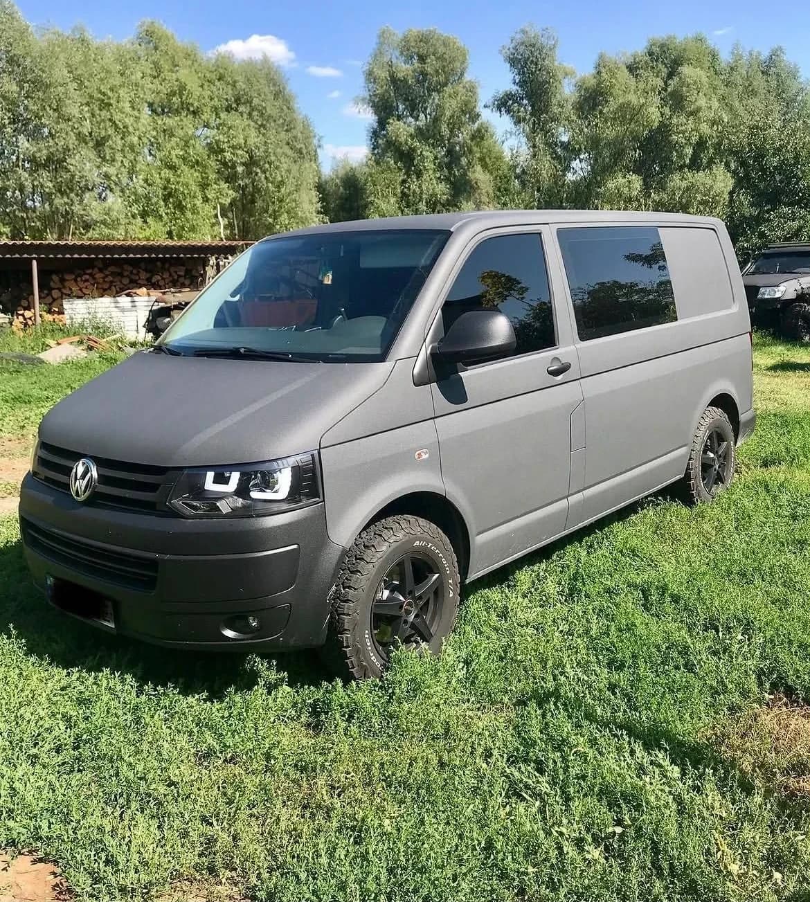 Volkswagen Transporter T5 — після роботи