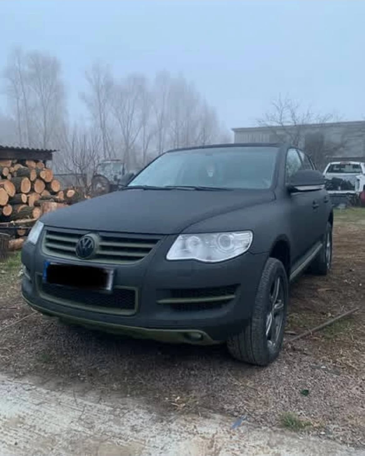 Volkswagen Touareg — після роботи