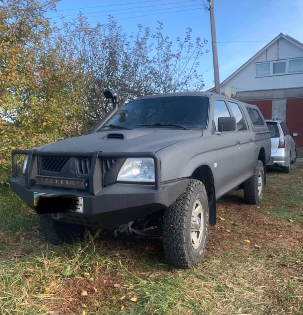Mitsubishi L200 — після роботи
