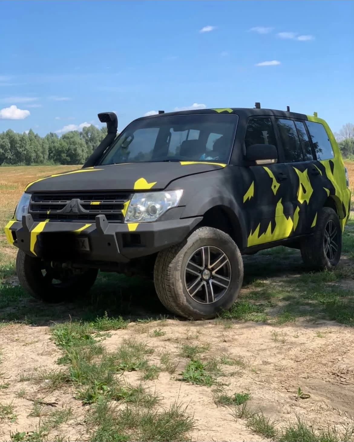 Mitsubishi Pajero — після роботи